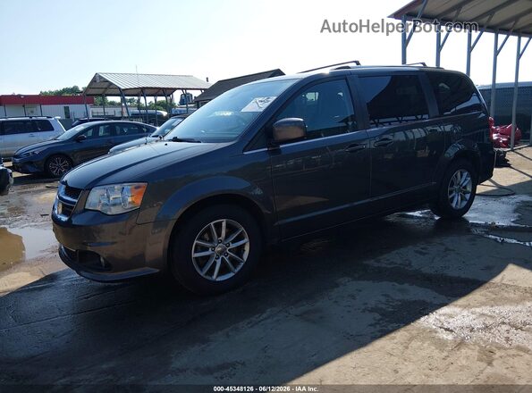 2C4RDGCG2JR301860 2018 DODGE GRAND CARAVAN Серый Передняя левая четверть