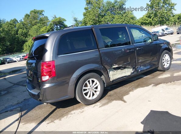 2C4RDGCG2JR301860 2018 DODGE GRAND CARAVAN Серый Задняя правая четверть