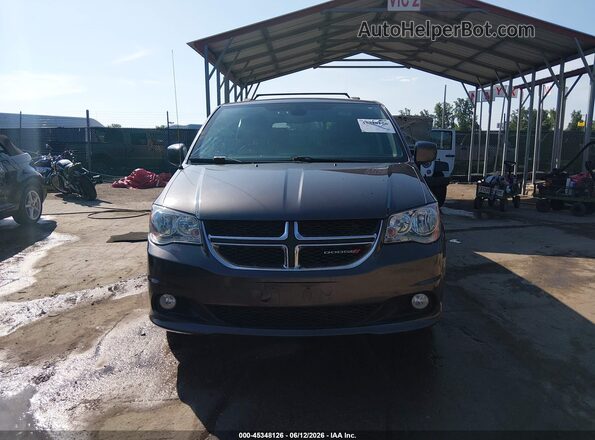 2C4RDGCG2JR301860 2018 DODGE GRAND CARAVAN Серый Вид щитка приборов