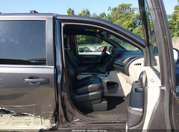 2C4RDGCG2JR301860 2018 DODGE GRAND CARAVAN Серый Вид салона спереди