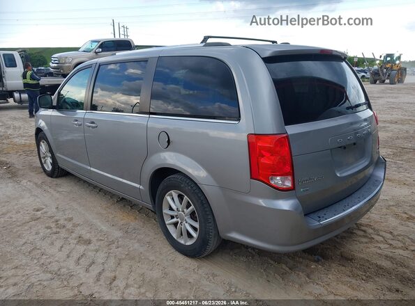 2C4RDGCG2JR325432 2018 DODGE GRAND CARAVAN Silver უკანა მარცხენა