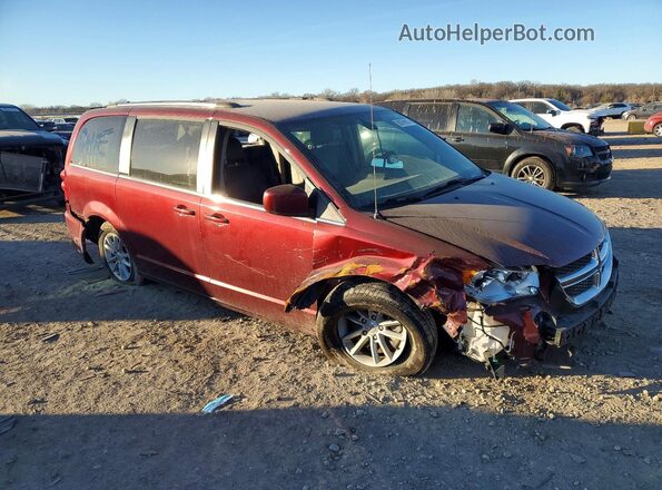 2C4RDGCG2KR608236 2019 DODGE GRAND Brown Przód prawy