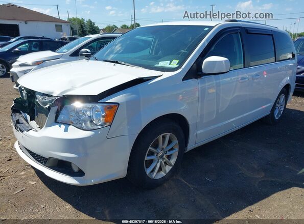 2C4RDGCG2KR771050 2019 DODGE GRAND CARAVAN White Przód lewy