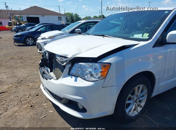 2C4RDGCG2KR771050 2019 DODGE GRAND CARAVAN White Widok z przodu