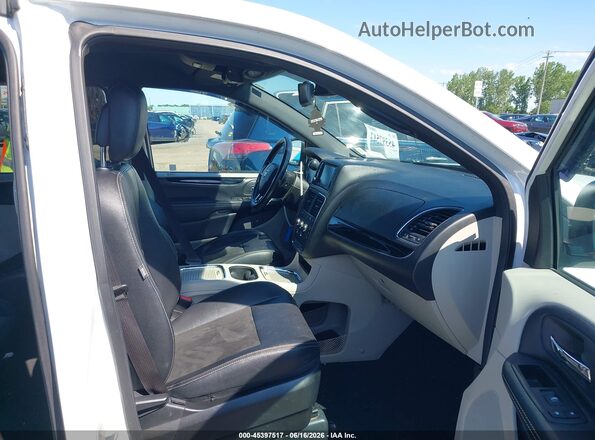2C4RDGCG2KR771050 2019 DODGE GRAND CARAVAN White Widok wnętrza z przodu