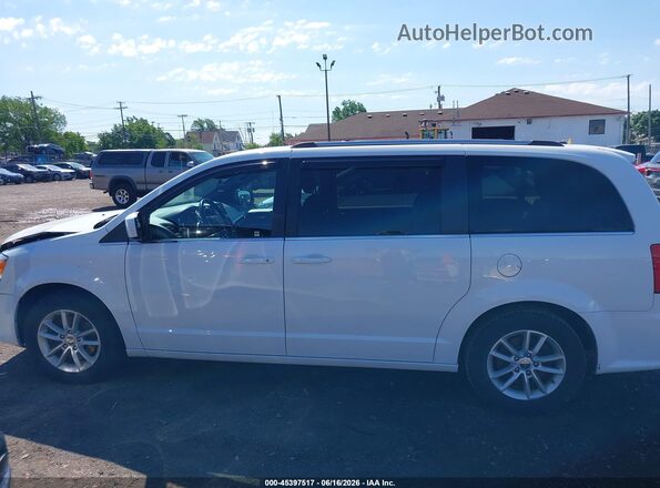 2C4RDGCG2KR771050 2019 DODGE GRAND CARAVAN White Widok wnętrza 360 stopni