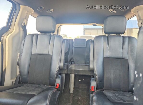 2C4RDGCG2KR772795 2019 DODGE GRAND Black Հետևի նստատեղերի տեսք