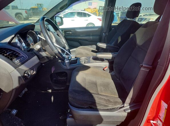 2C4RDGCG3GR137267 2016 DODGE GRAND Red Vista interior delantera