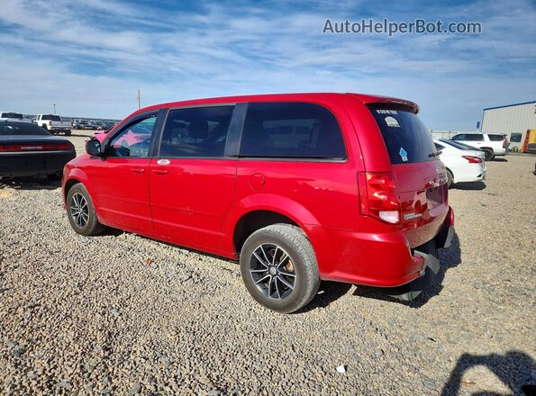 2C4RDGCG3GR137267 2016 DODGE GRAND Red Trasero izquierdo