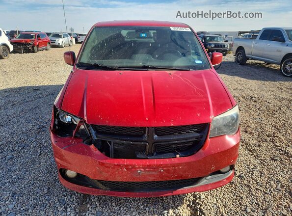 2C4RDGCG3GR137267 2016 DODGE GRAND Red Vista frontal