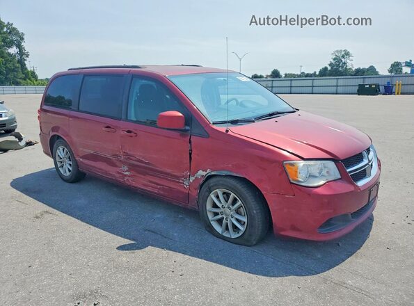 2C4RDGCG3GR249258 2016 DODGE GRAND Burgundy Przód prawy