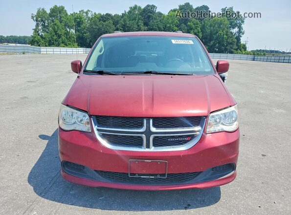 2C4RDGCG3GR249258 2016 DODGE GRAND Burgundy Widok z przodu