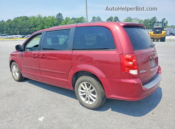 2C4RDGCG3GR249258 2016 DODGE GRAND Burgundy Tył lewy