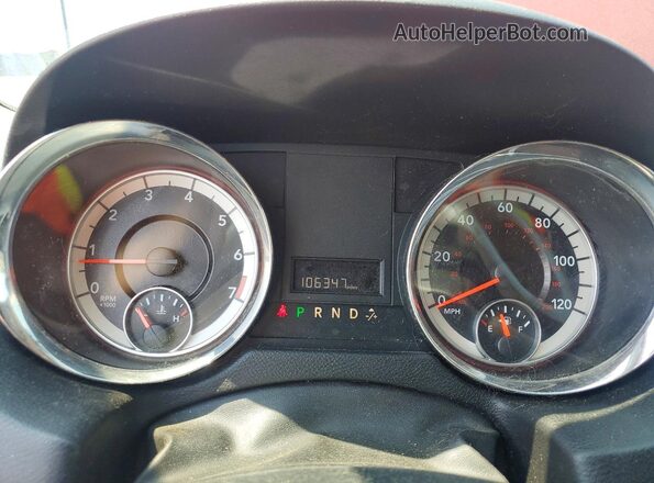 2C4RDGCG3GR249258 2016 DODGE GRAND Burgundy Widok zestawu wskaźników