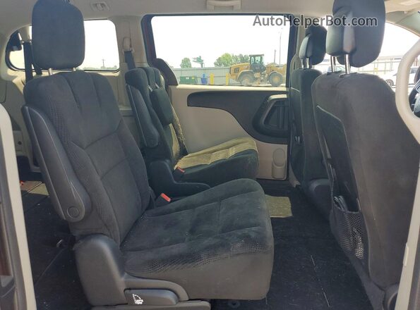 2C4RDGCG3GR249258 2016 DODGE GRAND Burgundy Widok wnętrza z tyłu