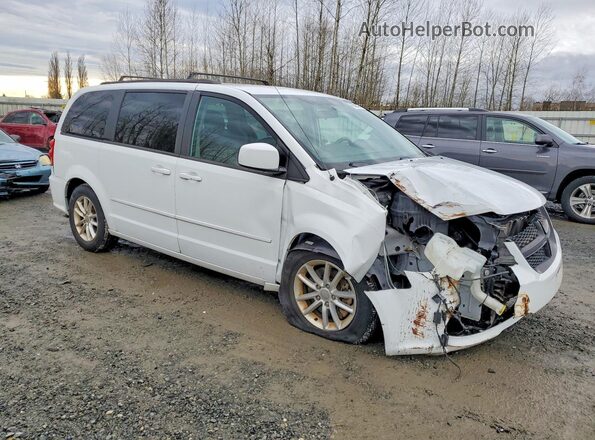 2C4RDGCG3GR324525 2016 DODGE GRAND White წინა მარჯვენა