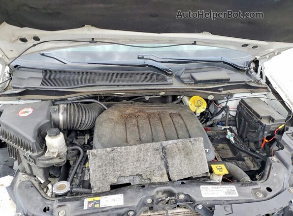 2C4RDGCG3GR324525 2016 DODGE GRAND White ძრავის განყოფილების ხედი