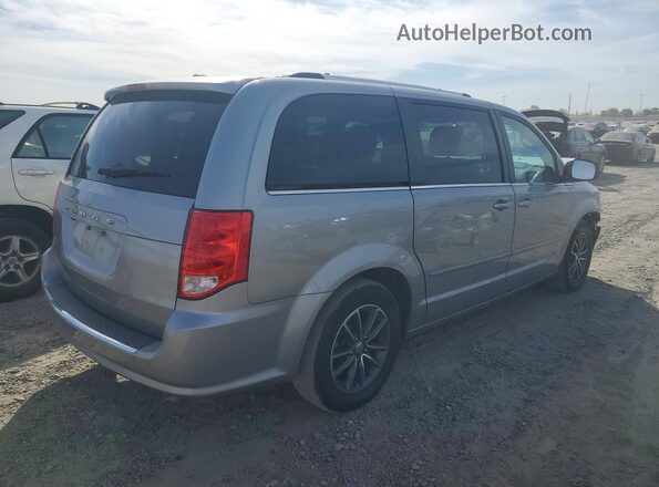 2C4RDGCG3HR625488 2017 DODGE GRAND Silver Задня права чверть