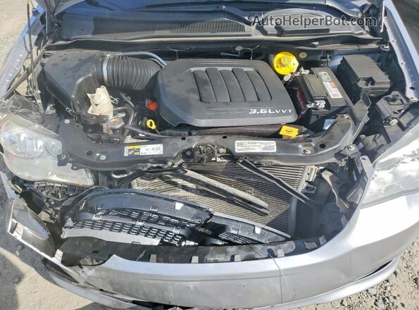 2C4RDGCG3HR625488 2017 DODGE GRAND Silver Вид підкапотного простору