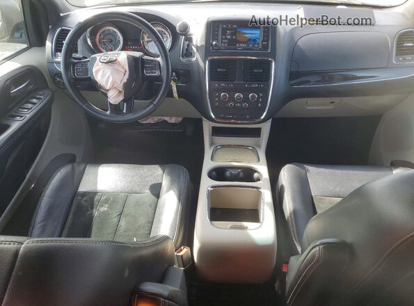 2C4RDGCG3HR625488 2017 DODGE GRAND Silver Вид панелі приладів