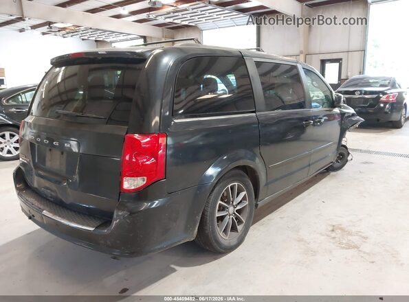 2C4RDGCG3HR677445 2017 DODGE GRAND CARAVAN Black Trasero derecho