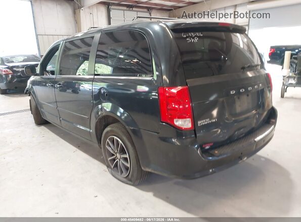 2C4RDGCG3HR677445 2017 DODGE GRAND CARAVAN Black Trasero izquierdo