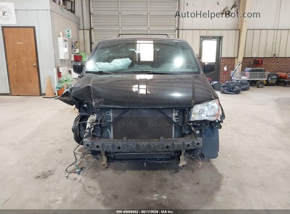 2C4RDGCG3HR677445 2017 DODGE GRAND CARAVAN Black Vista interior trasera