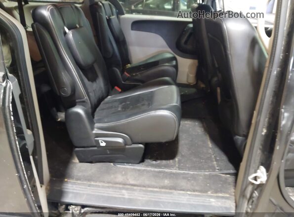 2C4RDGCG3HR677445 2017 DODGE GRAND CARAVAN Black Vista de la etiqueta del VIN