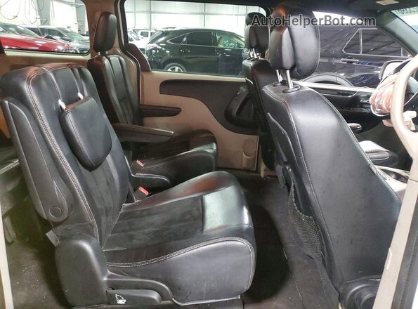 2C4RDGCG3HR806638 2017 DODGE GRAND Желтый Вид задних сидений