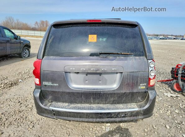 2C4RDGCG3HR813931 2017 DODGE GRAND Gray უკანა ხედი
