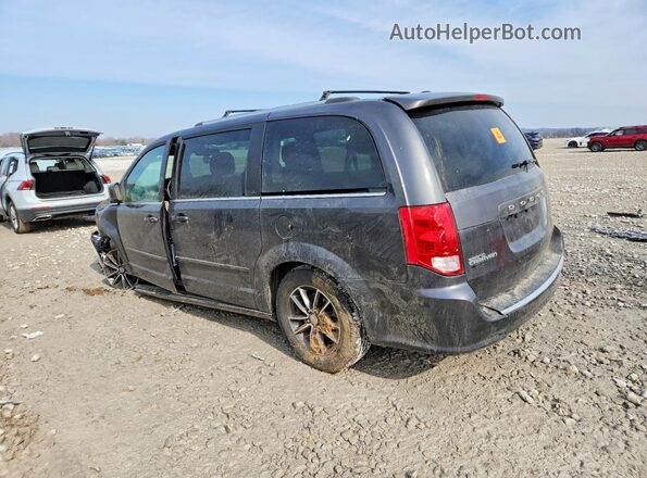 2C4RDGCG3HR813931 2017 DODGE GRAND Gray უკანა მარცხენა