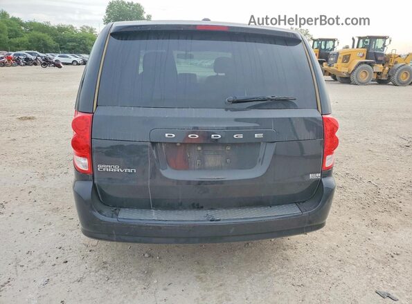 2C4RDGCG3JR138099 2018 DODGE GRAND Black Rear view