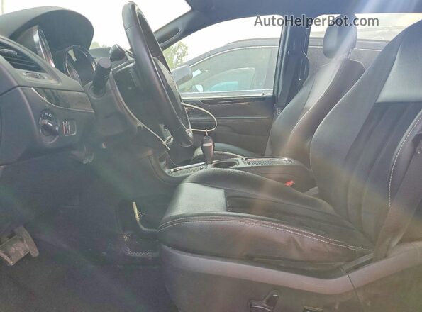 2C4RDGCG3JR138099 2018 DODGE GRAND Black Front interior view