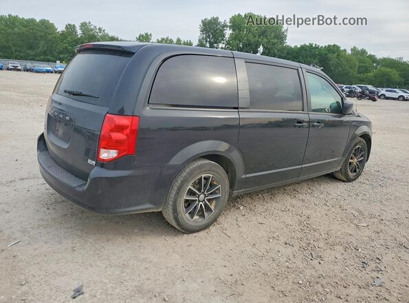 2C4RDGCG3JR138099 2018 DODGE GRAND Black Rear right