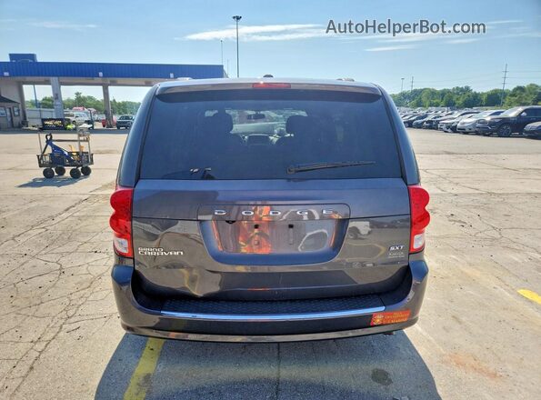 2C4RDGCG3JR177565 2018 DODGE GRAND Gray Rear view
