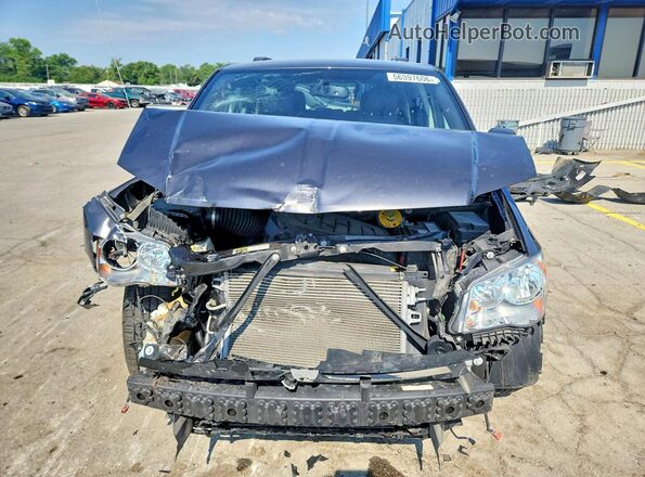 2C4RDGCG3JR177565 2018 DODGE GRAND Gray Front view