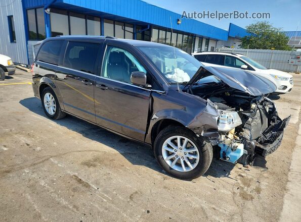 2C4RDGCG3JR177565 2018 DODGE GRAND Gray Front right