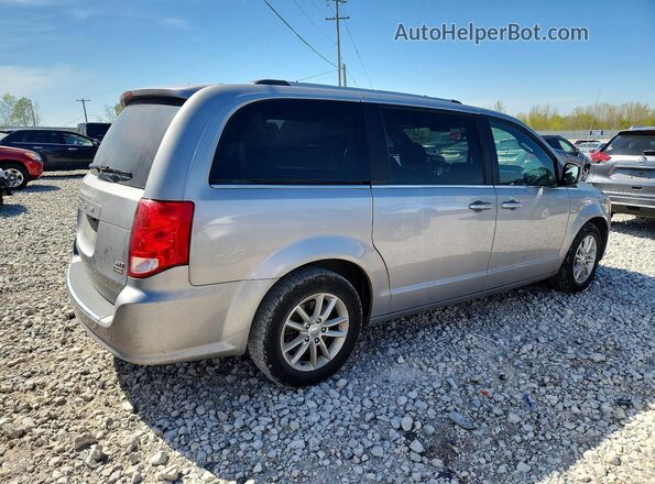 2C4RDGCG3JR206174 2018 DODGE GRAND Gray Trasero derecho