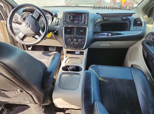 2C4RDGCG3JR206174 2018 DODGE GRAND Gray Vista del salpicadero