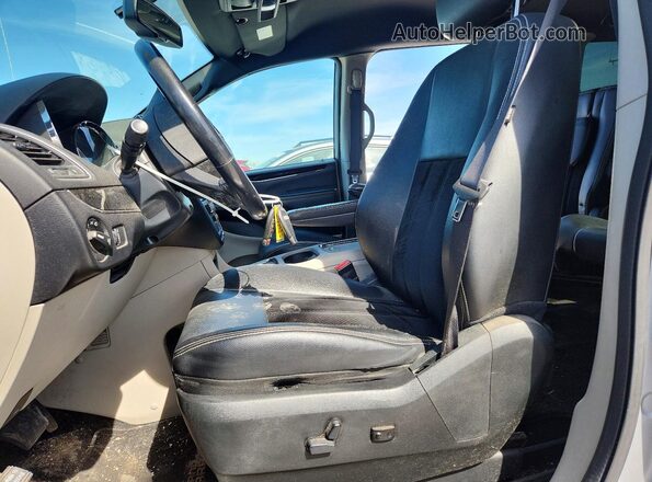 2C4RDGCG3JR206174 2018 DODGE GRAND Gray Vista interior delantera