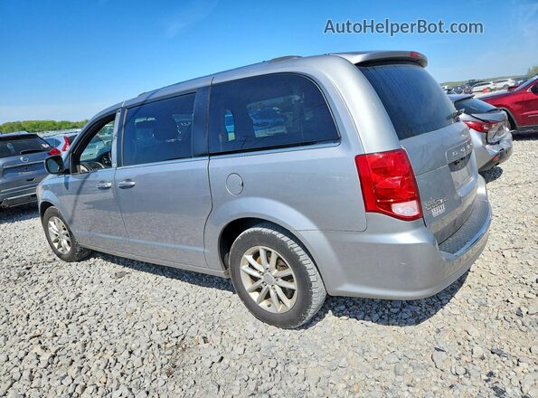 2C4RDGCG3JR206174 2018 DODGE GRAND Gray Trasero izquierdo