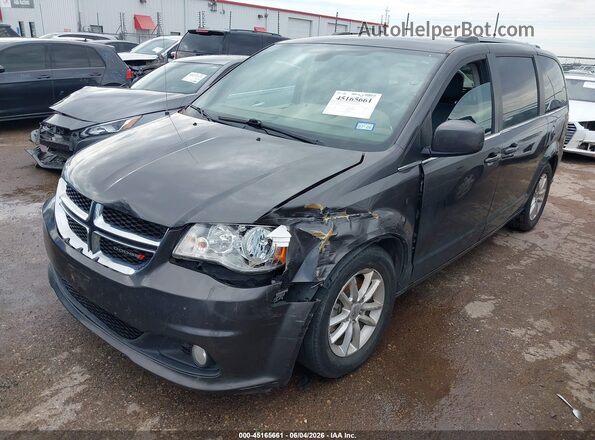2C4RDGCG3JR299505 2018 DODGE GRAND CARAVAN Серый Передняя левая четверть