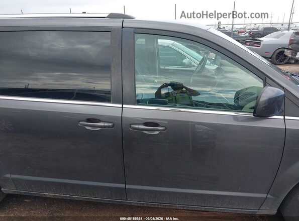 2C4RDGCG3JR299505 2018 DODGE GRAND CARAVAN Серый Вид щитка приборов
