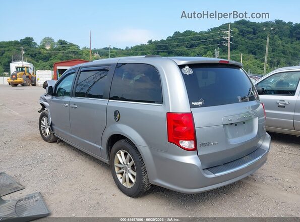 2C4RDGCG3JR302287 2018 DODGE GRAND CARAVAN Silver Задня ліва чверть