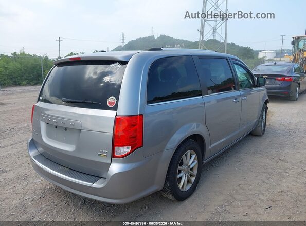 2C4RDGCG3JR302287 2018 DODGE GRAND CARAVAN Silver Задня права чверть
