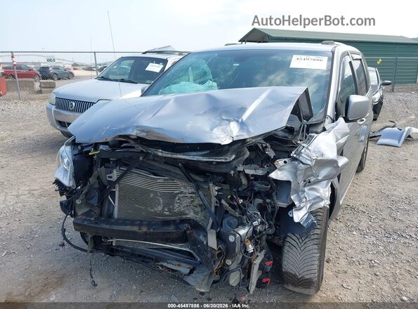 2C4RDGCG3JR302287 2018 DODGE GRAND CARAVAN Silver Вид спереду