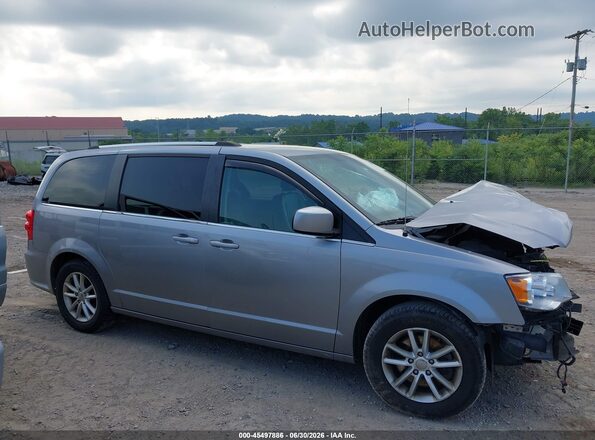 2C4RDGCG3JR302287 2018 DODGE GRAND CARAVAN Silver Панорамний вид салону 360°