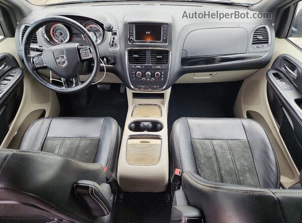 2C4RDGCG3KR510980 2019 DODGE GRAND Gray Вид панелі приладів