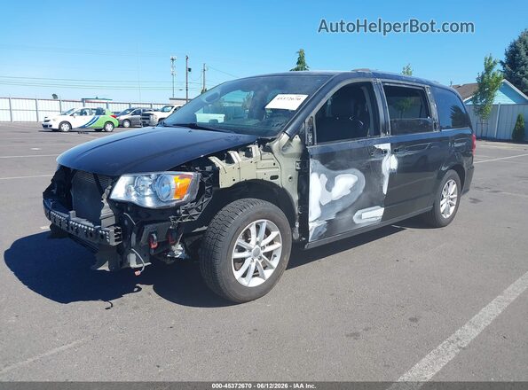 2C4RDGCG3KR771641 2019 DODGE GRAND CARAVAN Черный Передняя левая четверть