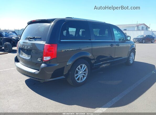 2C4RDGCG3KR771641 2019 DODGE GRAND CARAVAN Черный Задняя правая четверть